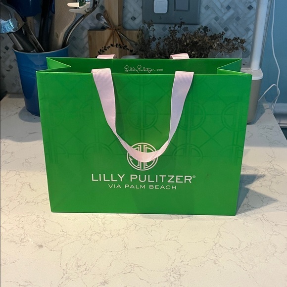 Lilly Pulitzer Small Shopping Gift Bag - Picture 1 of 5